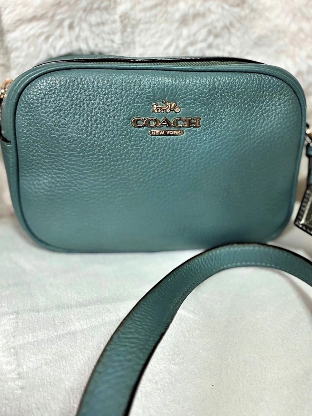 Coach Mini Jamie Camera Bag Crossbody in Blue
